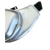YOURTURN srebrna torebka crossbody metaliczna na ramię