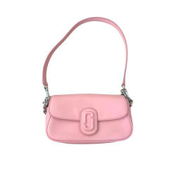 Marc Jacobs różowa skórzana torebka na ramię regulowany pasek