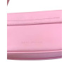 Marc Jacobs różowa skórzana torebka na ramię regulowany pasek