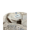 PULL&BEAR Torebka damska pleciona beżowa shopper boho 33x23 cm