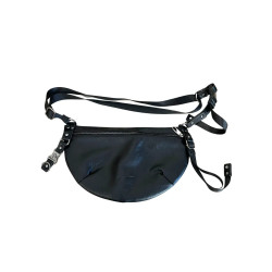 YOURTURN Torebka damska półksiężyc czarna nerka crossbody