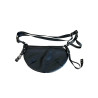 YOURTURN Torebka damska półksiężyc czarna nerka crossbody