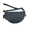 YOURTURN Torebka damska półksiężyc czarna nerka crossbody