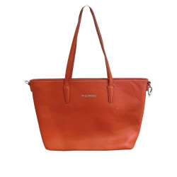 Valentino Bags Torebka shopper damska pomarańczowa eko skóra