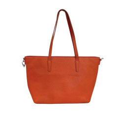 Valentino Bags Torebka shopper damska pomarańczowa eko skóra