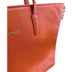 Valentino Bags Torebka shopper damska pomarańczowa eko skóra