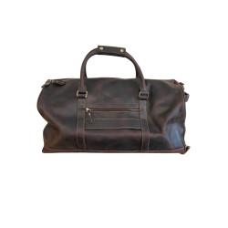 Skórzana torba podróżna ze skóry naturalnej 52 cm brązowa