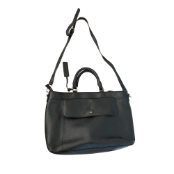 Anna Field Leather skórzana aktówka czarna torba na laptop