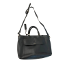 Anna Field Leather skórzana aktówka czarna torba na laptop