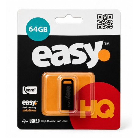 Pendrive Imro Easy 64 GB USB 2.0 czarny pamięć przenośna