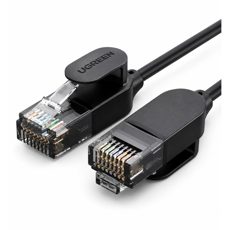 UGREEN patchcord RJ45 Cat 6A 10m kabel sieciowy LAN czarny