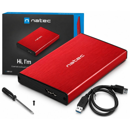 Natec obudowa na dysk SSD HDD 2.5 USB 3.0 kieszeń SATA