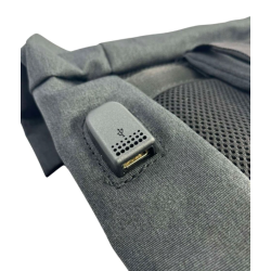 Plecak na laptopa KROSER 15,6" wodoodporny z USB czarny