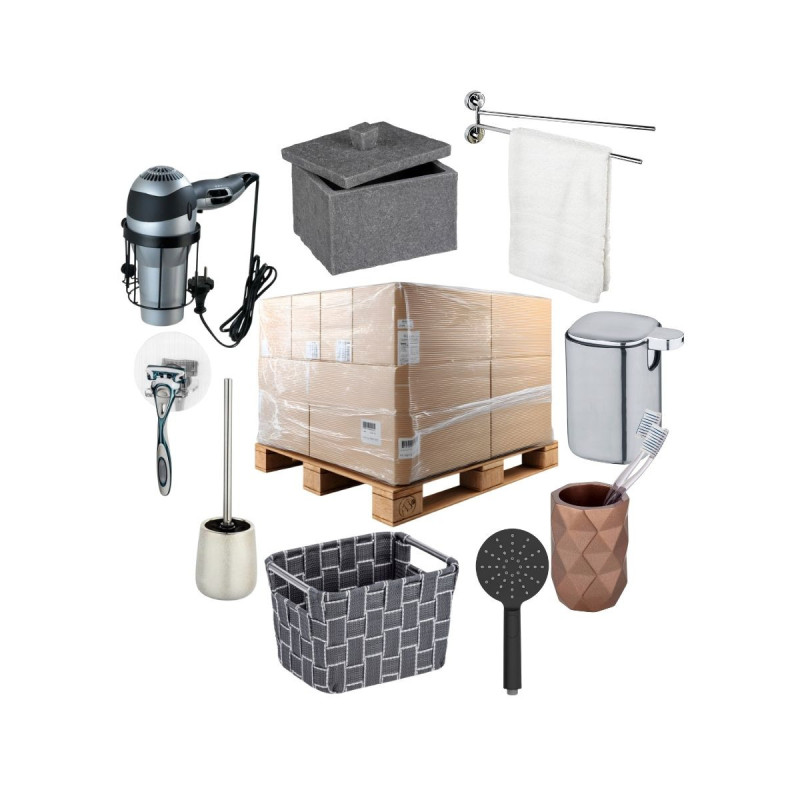 Paleta WENKO wyposażenie łazienki kat. A – hurt, produkty nowe