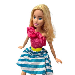 Barbie lalka modowa 71 cm duża lalka Barbie blondynka