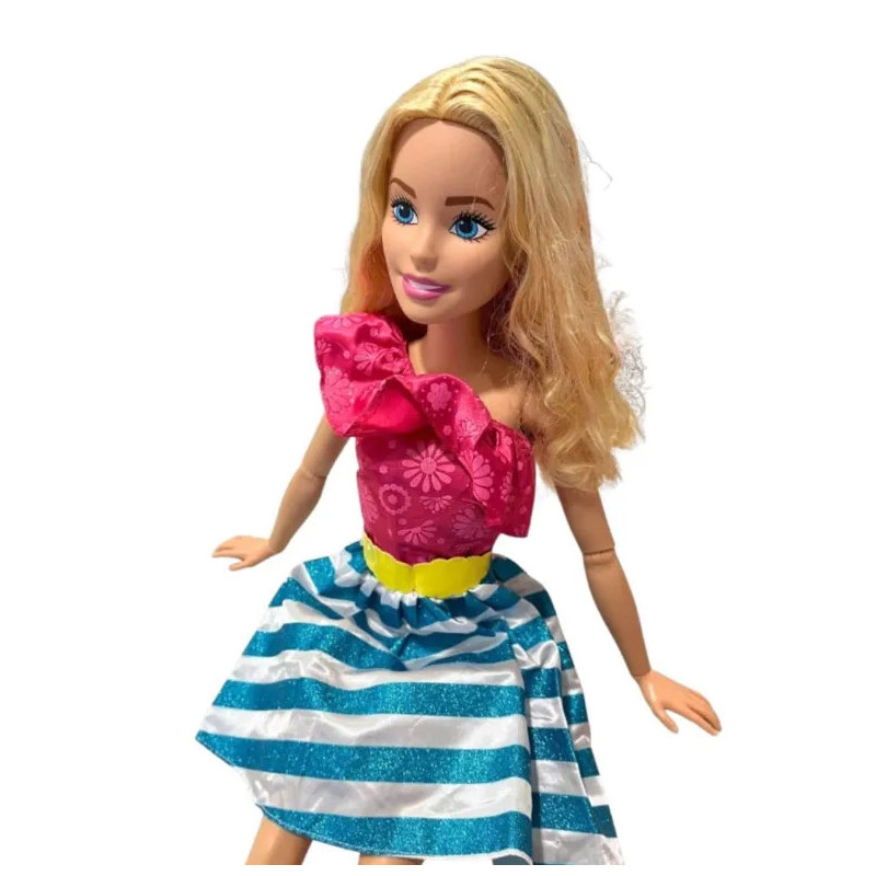 Barbie lalka modowa 71 cm duża lalka Barbie blondynka