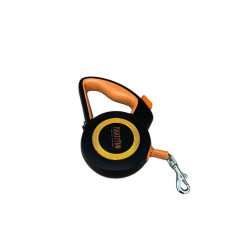 Smycz automatyczna dla psa 5m do 22kg odblaskowa MightyPaw