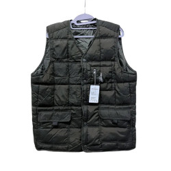 Kamizelka męska pikowana M ciemnoszara KTWOLEN nowa