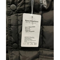 Kamizelka męska pikowana M ciemnoszara KTWOLEN nowa