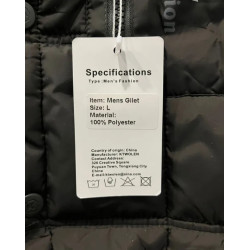 Kamizelka męska pikowana L KTWOLEN – nowa z metką