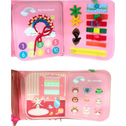 Mata Edukacyjna Montessori 17w1 Alfabet Zwierzęta 1-4 lata