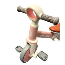 LOL-FUN Rowerek Trójkołowy 5w1 z Drążkiem do Pchania