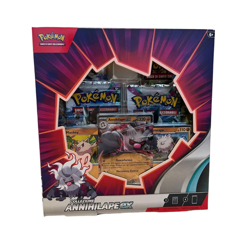 Pokemon Annihilape EX Zestaw Kart + 30 Gratis
