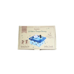 Pozytywka Trousselier pingwiny drewniana magnetyczna