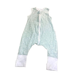 Sleeping Rebels śpiworek niemowlęcy letni z nogawkami bawełna