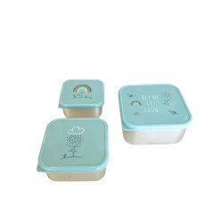 Lunchbox dla dzieci Lassig zestaw pojemników snackbox BPA free