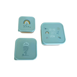 Lunchbox dla dzieci Lassig zestaw pojemników snackbox BPA free