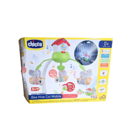 Karuzela do łóżeczka Chicco Magic Forest – Pszczółki z pozytywką