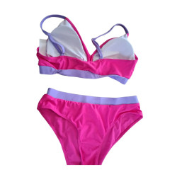 Bikini L różowe sportowe strój kąpielowy