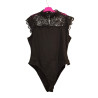 Body koronkowe czarne eleganckie L