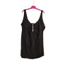 Strój kąpielowy tankini czarny z szortami 3XL