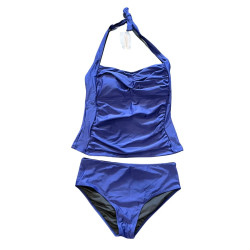 Strój kąpielowy dwuczęściowy niebieski tankini L