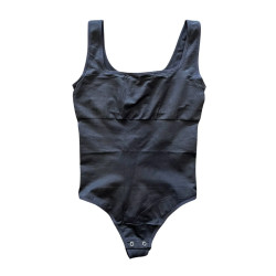 Body modelujące czarne wyszczuplające M/L