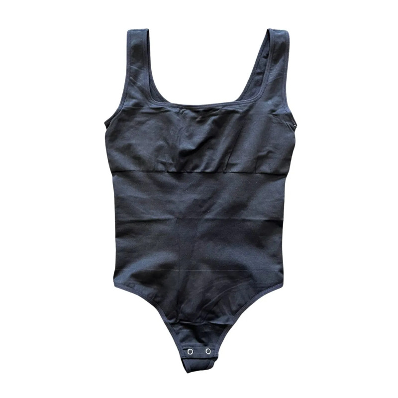 Body modelujące czarne wyszczuplające M/L