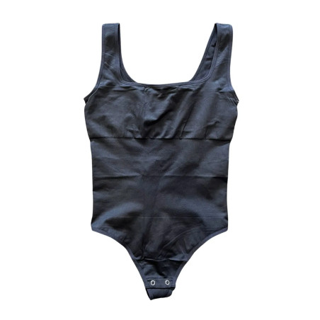 Body modelujące czarne wyszczuplające M/L