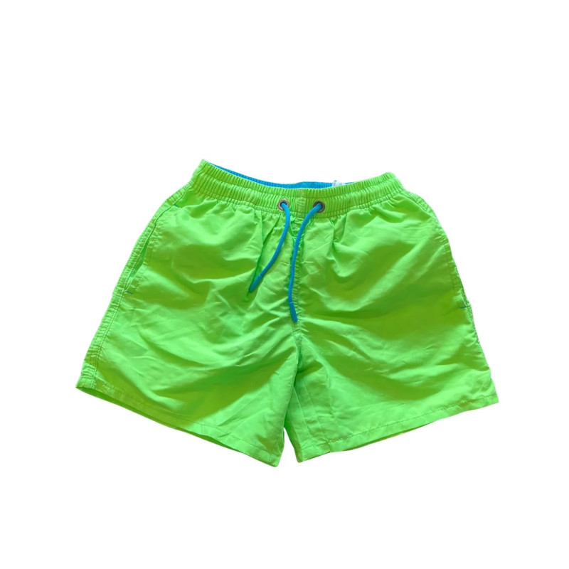 Spodenki kąpielowe dziecięce neonowe zielone rozmiar 8