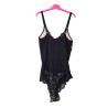 Body damskie koronkowe czarne eleganckie XL