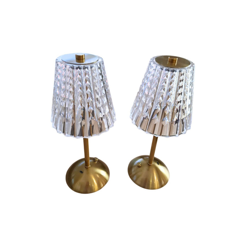 Lampa stołowa LED bezprzewodowa 2000mAh – 3 tryby | Quickshop Outlet