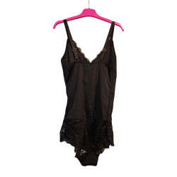 Body damskie koronkowe czarne XL – eleganckie, zmysłowe