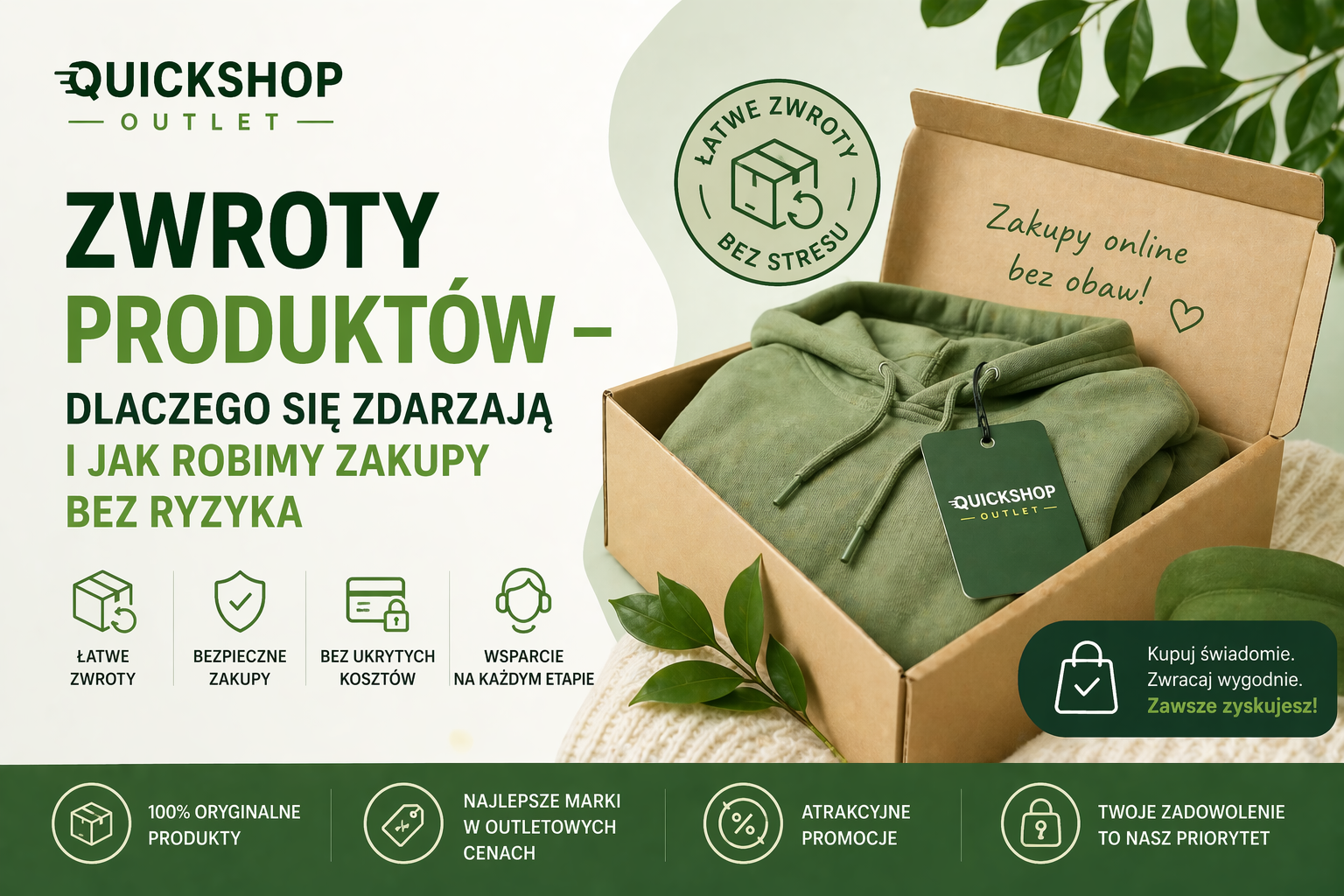 Zwroty produktów – dlaczego się zdarzają i jak robimy zakupy bez ryzyka